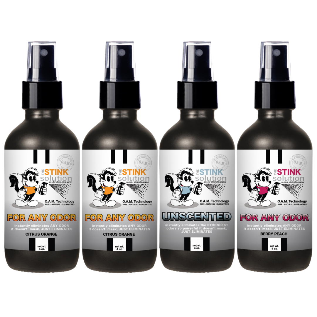 Buy 3 Get 1 FREE - Sampler Set 4 oz For Any Odor Eliminating Sprays