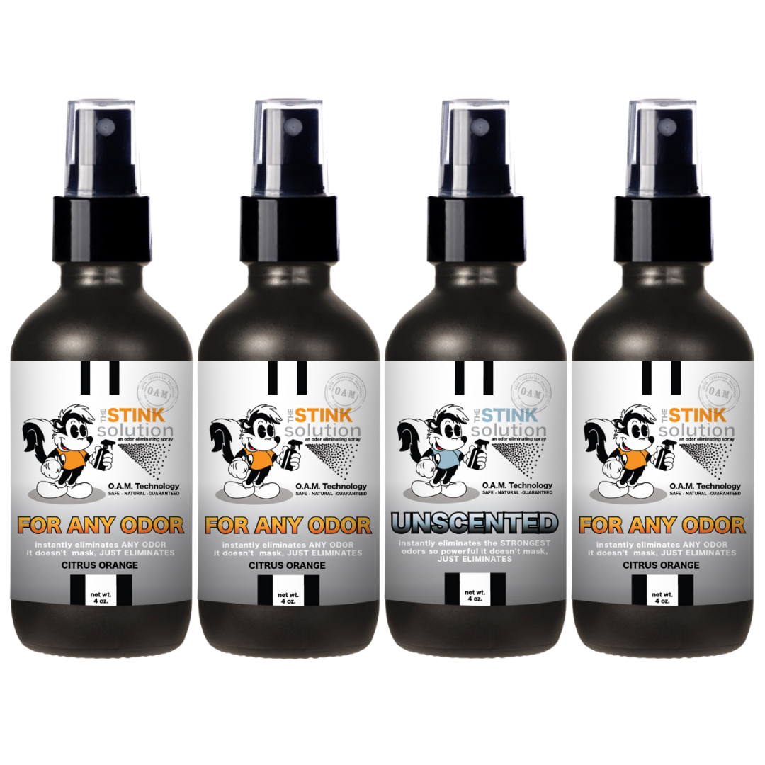 Buy 3 Get 1 FREE - Sampler Set 4 oz For Any Odor Eliminating Sprays