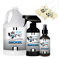 Triple Pack Smoker Odor Eliminating Spray Gallon, 16 oz. and 4 oz Bundle + 2 FREE Car Air Fresheners