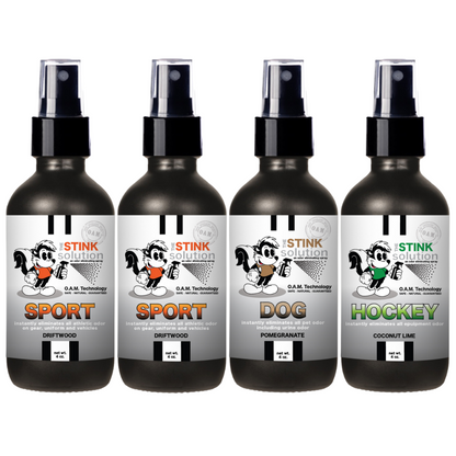 Buy 3 Get 1 FREE - Sport Sampler Set 4 oz Odor Eliminating Sprays
