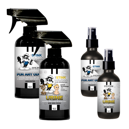 Natural, safe, non-toxic, enzyme-free odor eliminating spray. Multi-purpose use for any odor: smoke, urine, food, sweat, and more. Safe to spray anywhere: homes, cars, furniture, bathroom, carpet, and more.