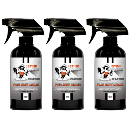 Three Pack - Three For Any Odor Eliminating Sprays of Choice 16 oz