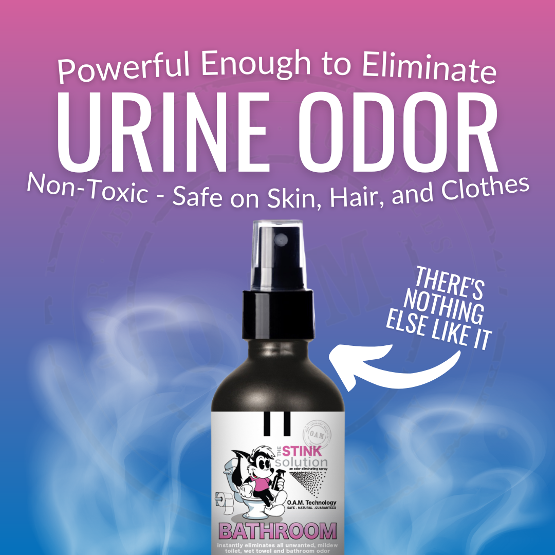 Double Pack - One Bathroom Shower Fresh + One Smoker Sky Blue 16 oz Sprays | Odor Eliminating Spray