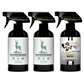 Three Pack - Two Odorless Outdoorsman Odor Eliminating Sprays + One Spray of Choice 16 oz