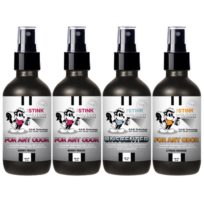 Buy 3 Get 1 FREE - Sampler Set 4 oz For Any Odor Eliminating Sprays