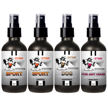 Buy 3 Get 1 FREE - Sport Sampler Set 4 oz Odor Eliminating Sprays