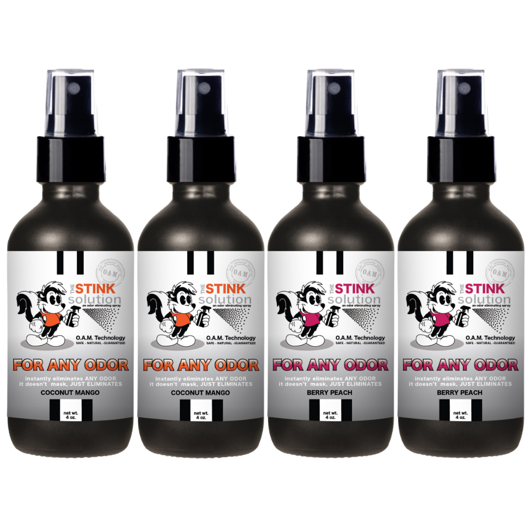 Buy 3 Get 1 FREE - Sampler Set 4 oz For Any Odor Eliminating Sprays