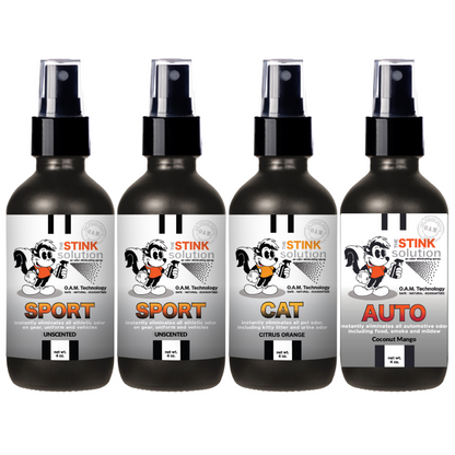 Buy 3 Get 1 FREE - Sport Sampler Set 4 oz Odor Eliminating Sprays