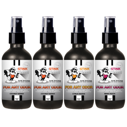 Buy 3 Get 1 FREE - Sampler Set 4 oz For Any Odor Eliminating Sprays
