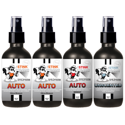 Buy 3 Get 1 FREE - Auto Sampler Set 4 oz Odor Eliminating Sprays