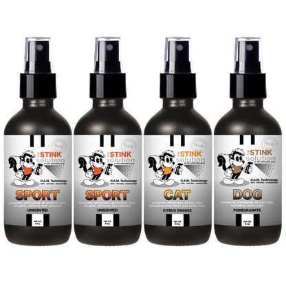 Buy 3 Get 1 FREE - Sport Sampler Set 4 oz Odor Eliminating Sprays