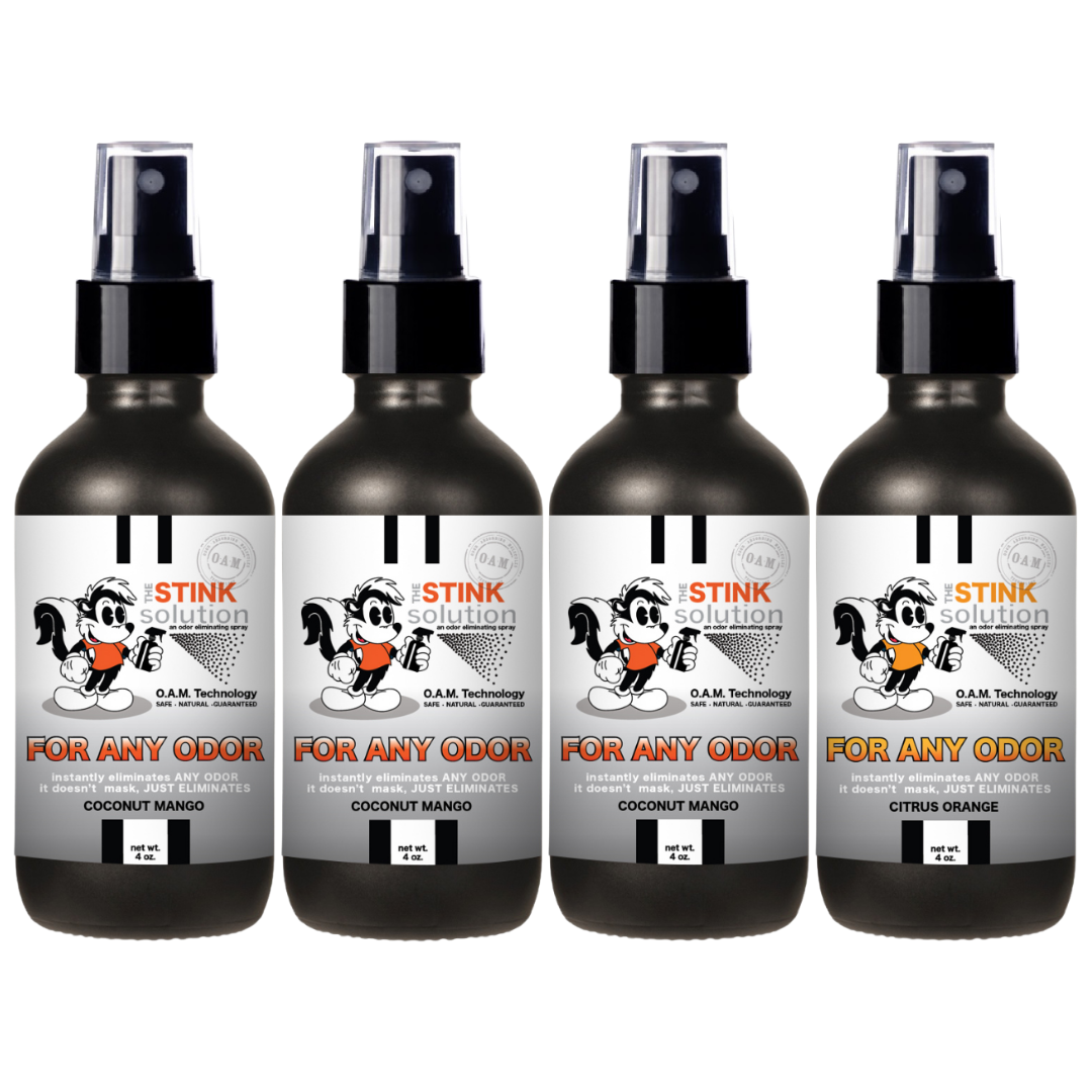 Buy 3 Get 1 FREE - Sampler Set 4 oz For Any Odor Eliminating Sprays