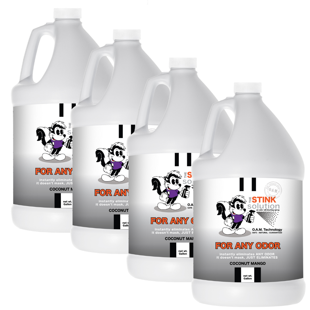 Gallon Refills 4 Pack - For Any Odor Eliminating Spray