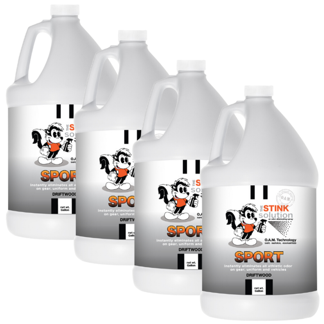 Gallon Refills 4 Pack - Sport Odor Eliminating Spray in Driftwood Fragrance