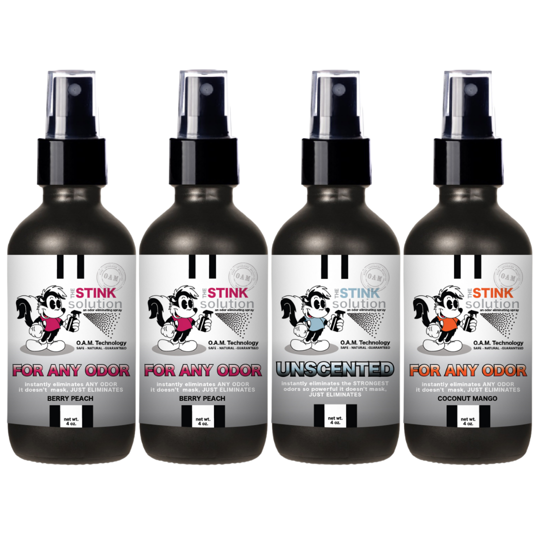 Buy 3 Get 1 FREE - Sampler Set 4 oz For Any Odor Eliminating Sprays