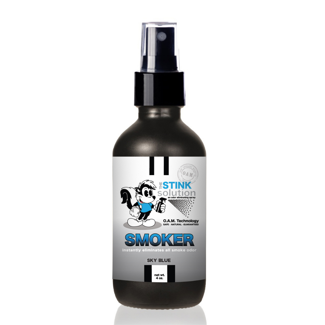 Smoker Odor Eliminating Spray in Sky Blue 4 oz.