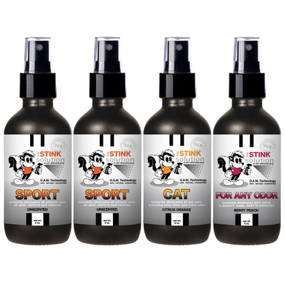 Buy 3 Get 1 FREE - Sport Sampler Set 4 oz Odor Eliminating Sprays