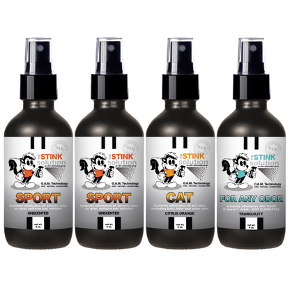 Buy 3 Get 1 FREE - Sport Sampler Set 4 oz Odor Eliminating Sprays