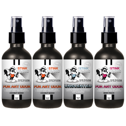 Buy 3 Get 1 FREE - Sampler Set 4 oz For Any Odor Eliminating Sprays