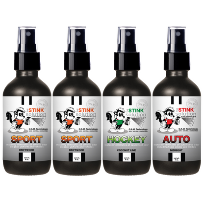 Buy 3 Get 1 FREE - Sport Sampler Set 4 oz Odor Eliminating Sprays
