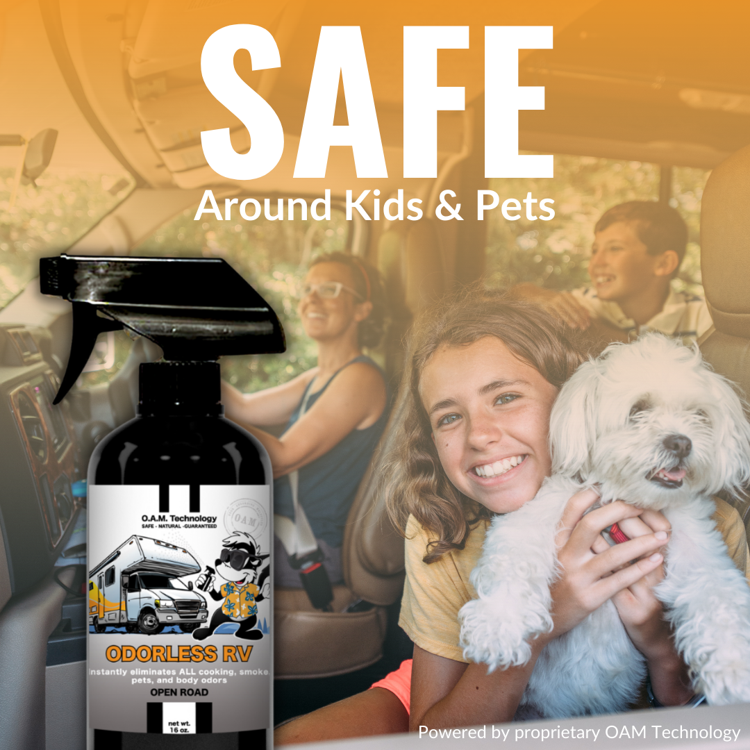 Natural, safe, non-toxic, enzyme-free odor eliminating spray. Multi-purpose use for any odor: smoke, urine, food, sweat, and more. Safe to spray anywhere: homes, cars, furniture, bathroom, carpet, and more.