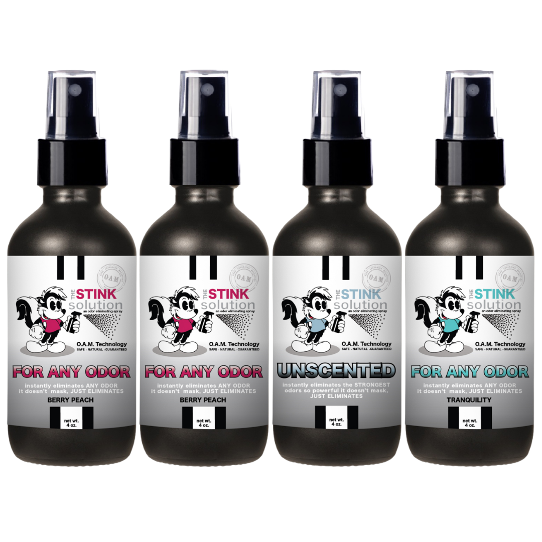 Buy 3 Get 1 FREE - Sampler Set 4 oz For Any Odor Eliminating Sprays