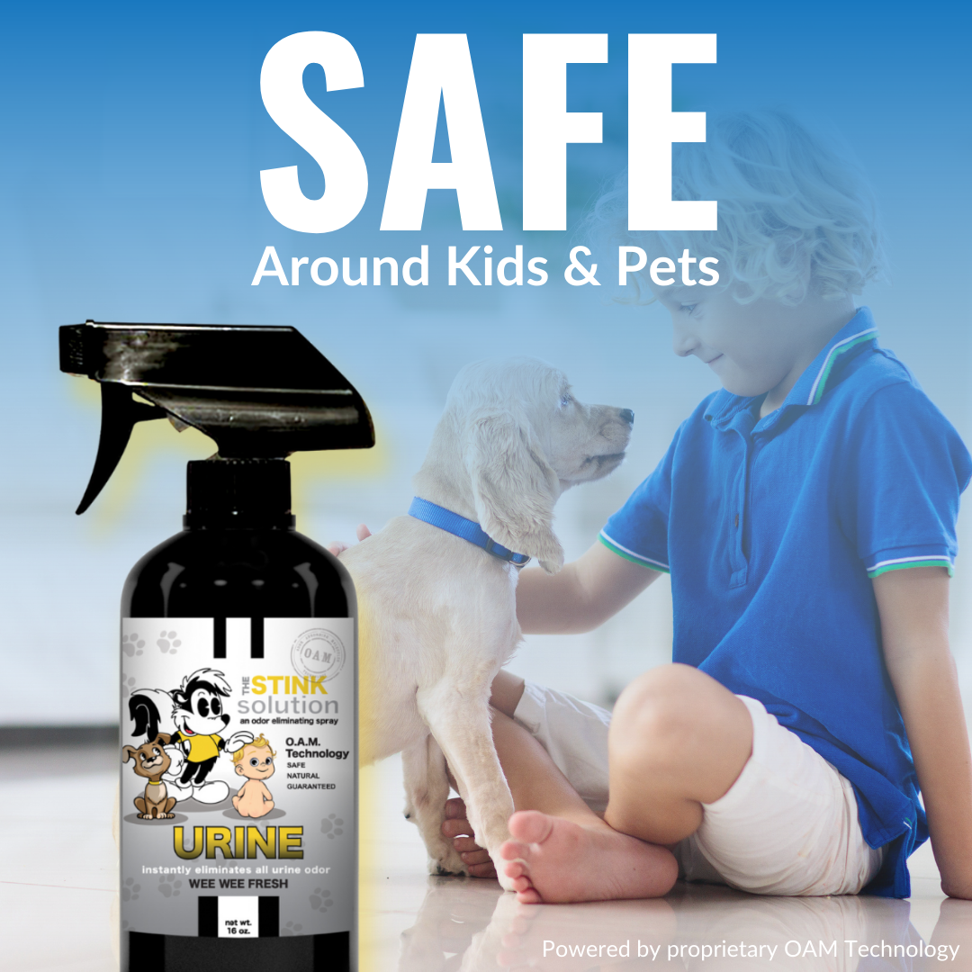 Natural, safe, non-toxic, enzyme-free odor eliminating spray. Multi-purpose use for any odor: smoke, urine, food, sweat, and more. Safe to spray anywhere: homes, cars, furniture, bathroom, carpet, and more.