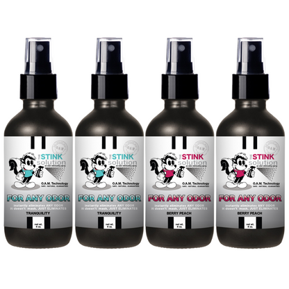 Buy 3 Get 1 FREE - Sampler Set 4 oz For Any Odor Eliminating Sprays