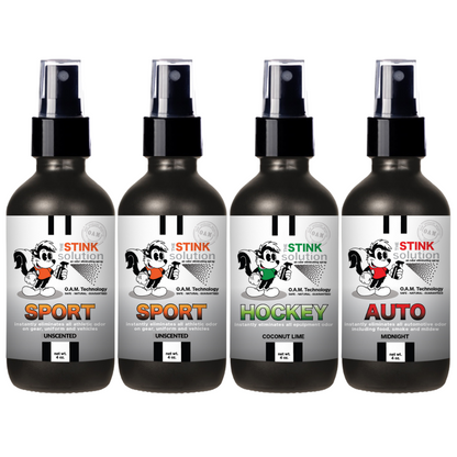 Buy 3 Get 1 FREE - Sport Sampler Set 4 oz Odor Eliminating Sprays