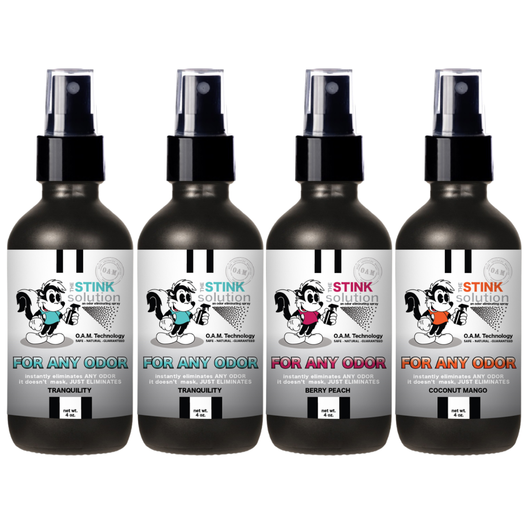 Buy 3 Get 1 FREE - Sampler Set 4 oz For Any Odor Eliminating Sprays