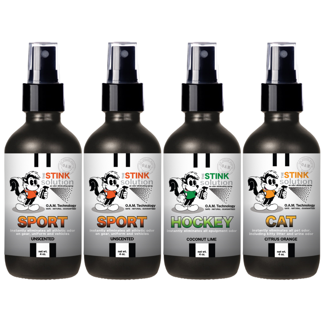 Buy 3 Get 1 FREE - Sport Sampler Set 4 oz Odor Eliminating Sprays