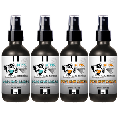 Buy 3 Get 1 FREE - Sampler Set 4 oz For Any Odor Eliminating Sprays