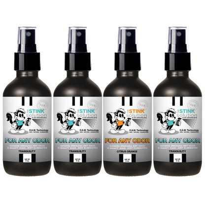 Buy 3 Get 1 FREE - Sampler Set 4 oz For Any Odor Eliminating Sprays