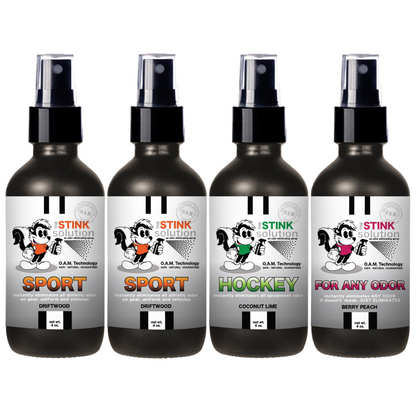 Buy 3 Get 1 FREE - Sport Sampler Set 4 oz Odor Eliminating Sprays