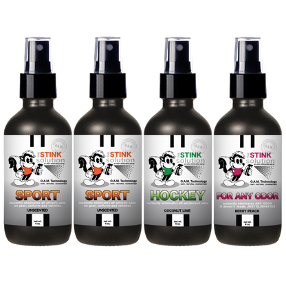 Buy 3 Get 1 FREE - Sport Sampler Set 4 oz Odor Eliminating Sprays