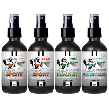 Buy 3 Get 1 FREE - Sport Sampler Set 4 oz Odor Eliminating Sprays