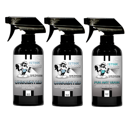 Three Pack - Three For Any Odor Eliminating Sprays of Choice 16 oz