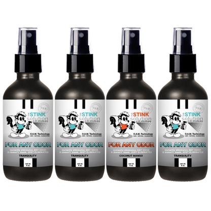 Buy 3 Get 1 FREE - Sampler Set 4 oz For Any Odor Eliminating Sprays