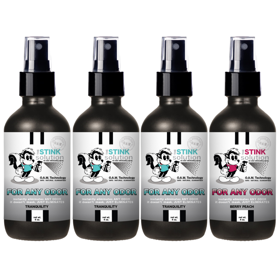 Buy 3 Get 1 FREE - Sampler Set 4 oz For Any Odor Eliminating Sprays