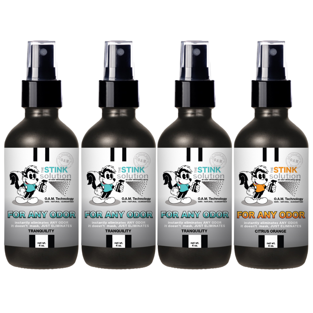 Buy 3 Get 1 FREE - Sampler Set 4 oz For Any Odor Eliminating Sprays