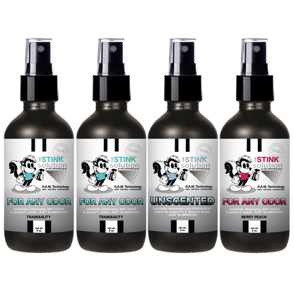 Buy 3 Get 1 FREE - Sampler Set 4 oz For Any Odor Eliminating Sprays