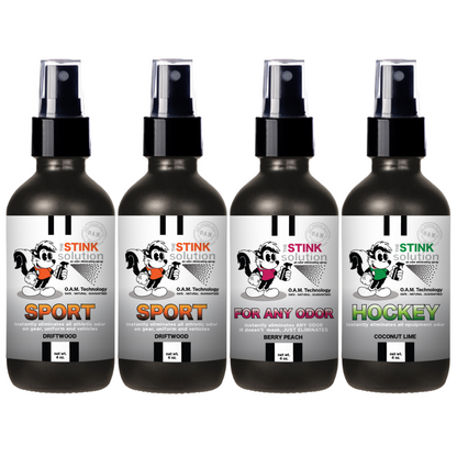 Buy 3 Get 1 FREE - Sport Sampler Set 4 oz Odor Eliminating Sprays