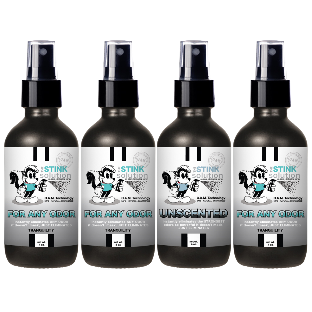 Buy 3 Get 1 FREE - Sampler Set 4 oz For Any Odor Eliminating Sprays