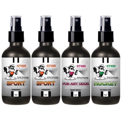 Buy 3 Get 1 FREE - Sport Sampler Set 4 oz Odor Eliminating Sprays