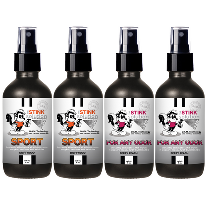 Buy 3 Get 1 FREE - Sport Sampler Set 4 oz Odor Eliminating Sprays