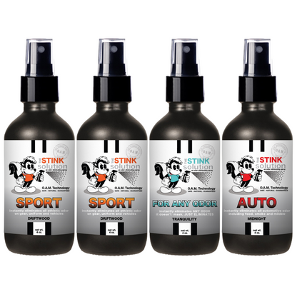 Buy 3 Get 1 FREE - Sport Sampler Set 4 oz Odor Eliminating Sprays