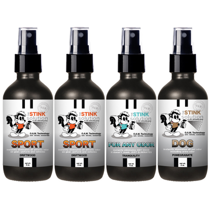 Buy 3 Get 1 FREE - Sport Sampler Set 4 oz Odor Eliminating Sprays