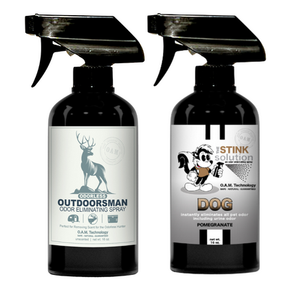 Odorless Outdoorsman Double Pack 16 oz. Odor Eliminating Sprays