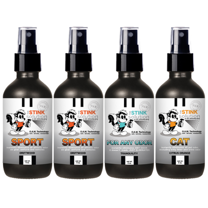 Buy 3 Get 1 FREE - Sport Sampler Set 4 oz Odor Eliminating Sprays