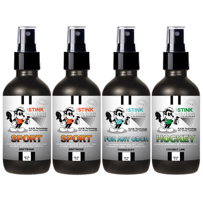 Buy 3 Get 1 FREE - Sport Sampler Set 4 oz Odor Eliminating Sprays